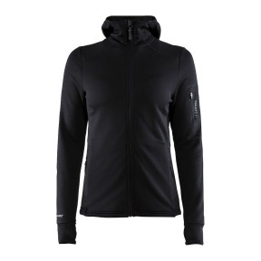 Giacca con cappuccio polartec Nera da Donna - Craft Tactical