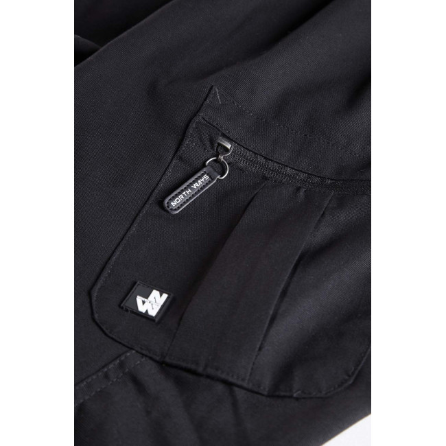 PANTALON DE TRAVAIL FEMME CAMILLE NOIR - North Ways