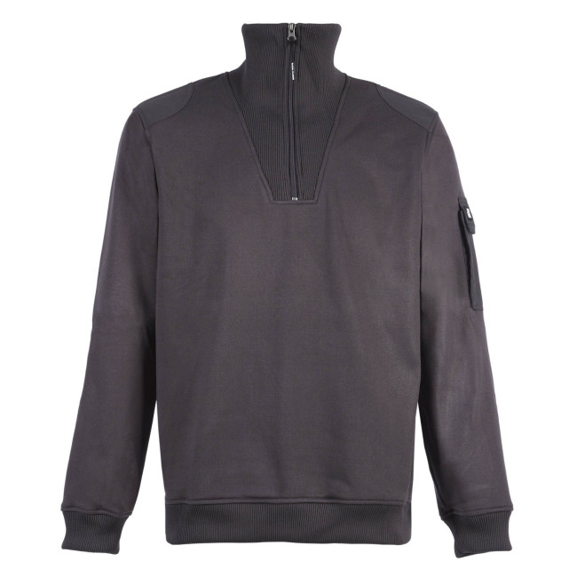 PULL MAILLE STYLE SWEAT LARGO GRIS - North Ways