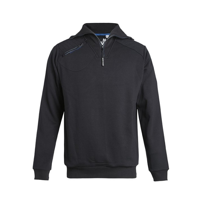 PULL MAILLE STYLE SWEAT LARGO NOIR - North Ways