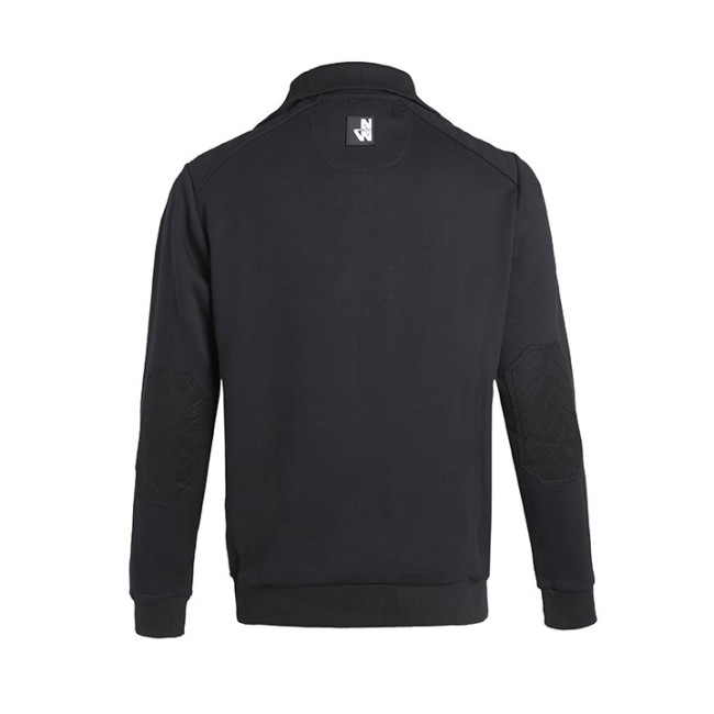 GEBREIDE TRUI SWEATSHIRT STIJL LARGO ZWART - North Ways
