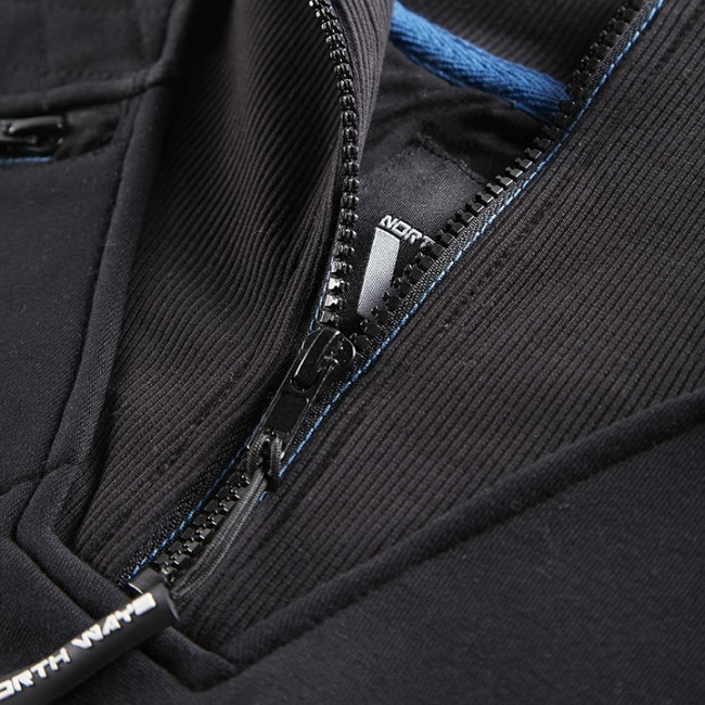 GEBREIDE TRUI SWEATSTIJL LARGO ZWART - North Ways