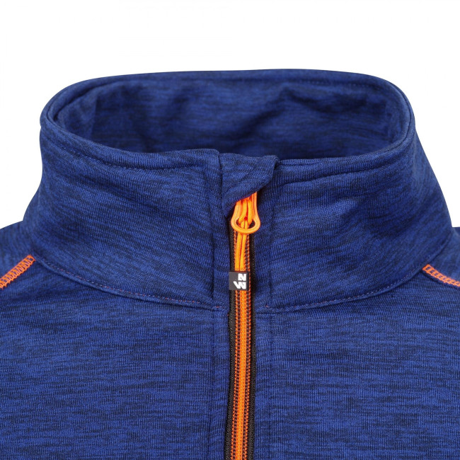 REISSVERSCHLUSS-WESTE LENNY MARINE UND NEON-ORANGE - North Ways