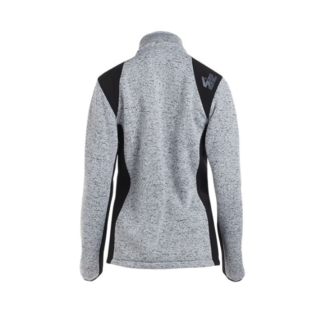VESTE DE TRAVAIL FEMME LOUISE GRIS CLAIR CHINE - North Ways