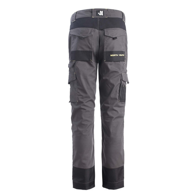 PANTALON DE TRAVAIL RICHY GRIS ET NOIR - North Ways