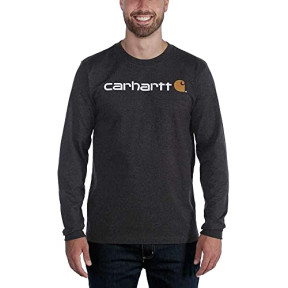 Tee-Shirt Core Logo lange mouwen 104107 Zwart - Carhartt