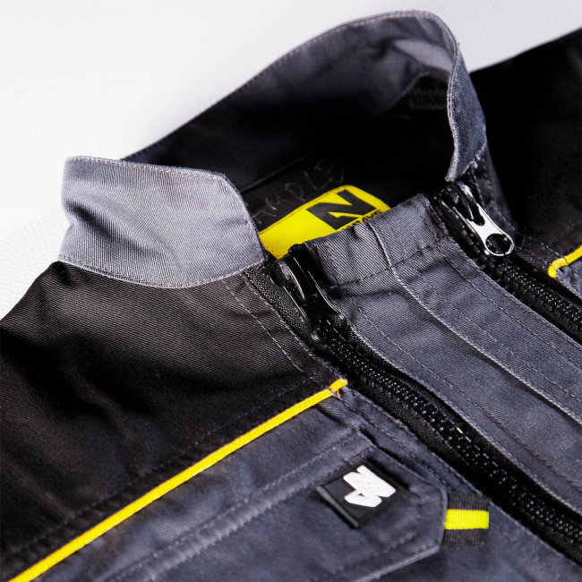 Kinder-Overall grau/schwarz Arthur - North Ways