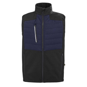 GEWATTEERDE BODYWARMER PIRIN NAVY / ZWART - Lafont