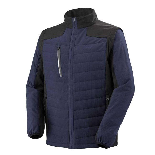 VESTE HYBRIDE CARPATES NAVY / NOIR - Lafont