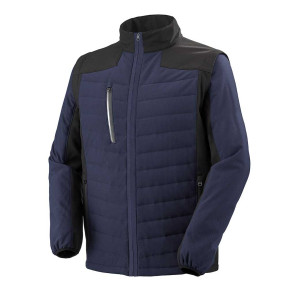 VESTE HYBRIDE CARPATES NAVY / NOIR - Lafont