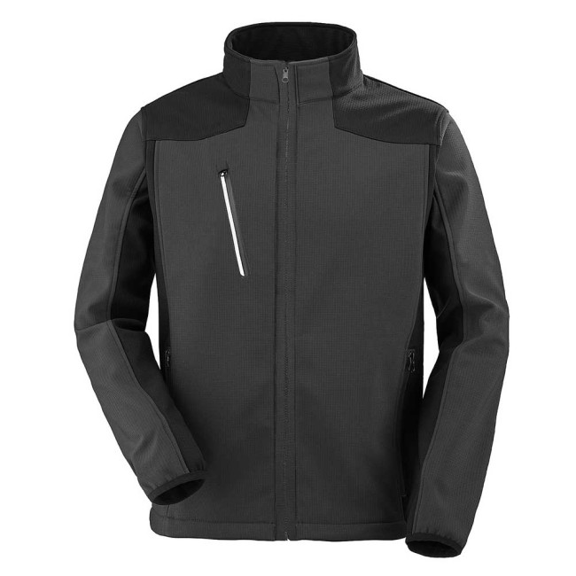 SOFTSHELL CAUCASE SZARY CHARCOAL / CZARNY - Lafont