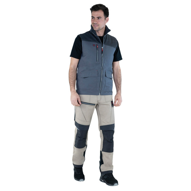 BODYWARMER HAMMER STAHL / ANTHRAZIT - Lafont
