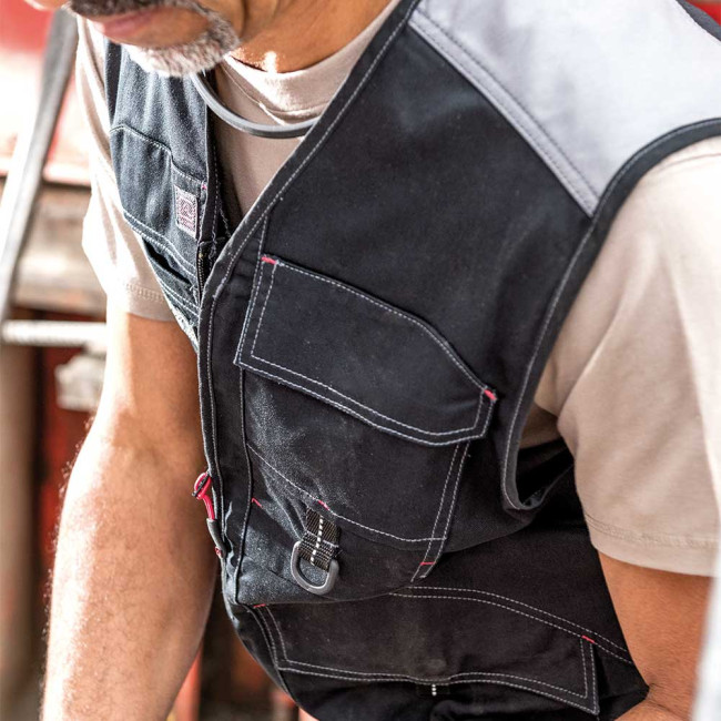 GILET TROWEL CHARCOAL / NOIR - Lafont