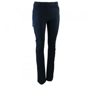 Pantalon de travail Femme Stretch Noir - SOUPLESSE - LMA