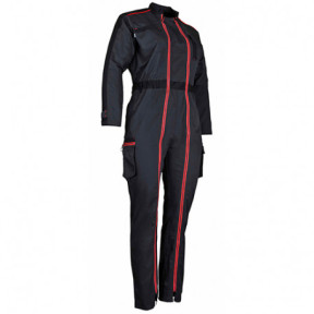 Combinaison 2 zips bicolore Femme Gris/Noir - COLLINE - LMA