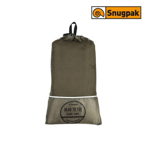 Grande serviette de Voyage 120x125 cm Vert Olive - Snugpak