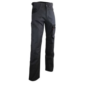 Pantalon de travail bicolore Gris Nuit/Noir - CIMENT - LMA