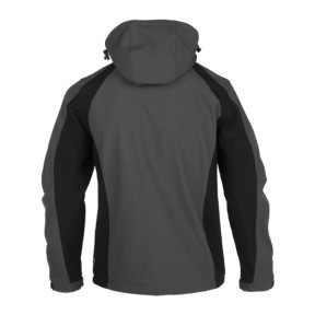 Softshell à capuche TRYSTAN Anthracite/Noir - Herock