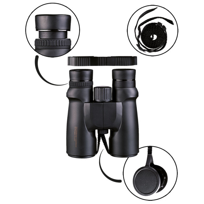 Jumelles 8x42 étanche Noir - Miltec