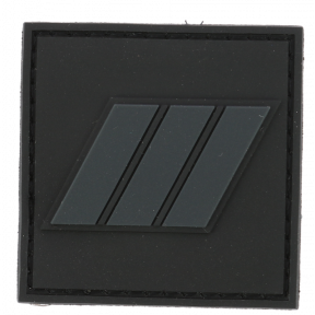 Galon velcro PVC MDL SZEF GD / STRAŻNIK GŁÓWNY PM 3V / niska widoczność - Cholet