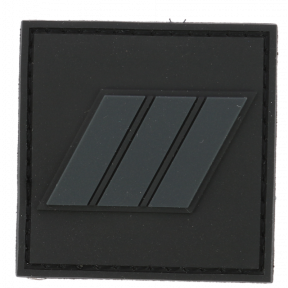 Galon velcro PVC MDL SZEF GD / STRAŻNIK GŁÓWNY PM 3V / niska widoczność - Cholet