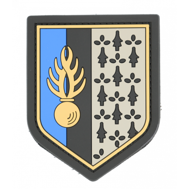 Ecusson PVC Gendarmerie Mobile Zone de Défense RENNES - Cholet