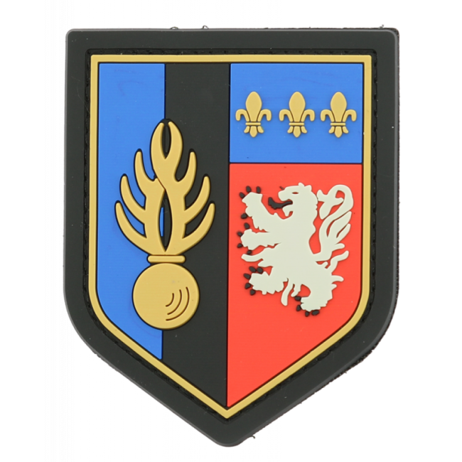 Ecusson PVC Gendarmerie Mobile Zone de Défense DE LYON - Cholet