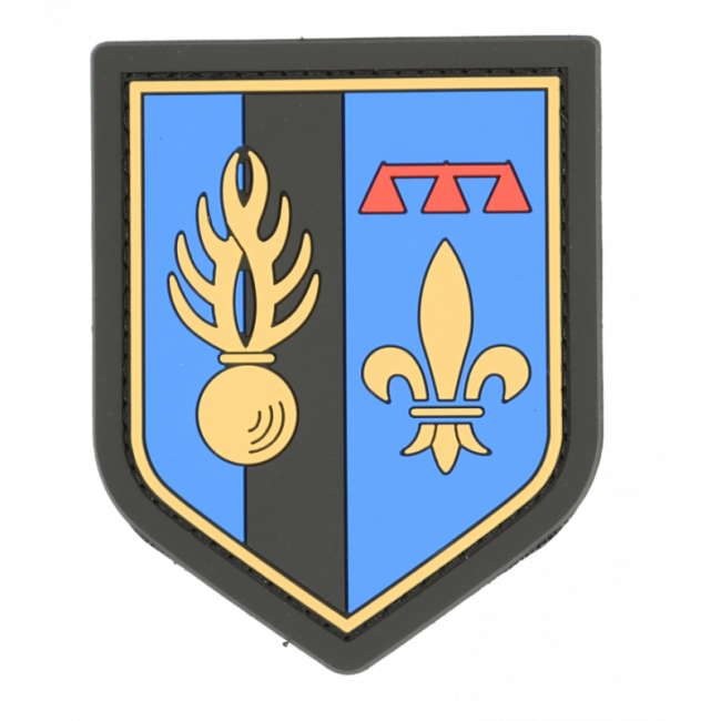 Ecusson PVC Gendarmerie Mobile Zone de Défense MARSEILLE - Cholet
