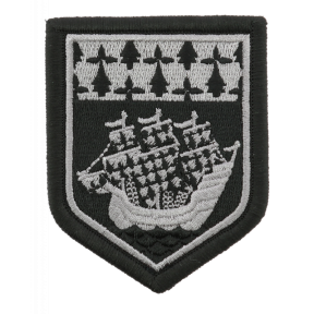 Ecusson PAYS DE LA LOIRE basse visibilité Noir