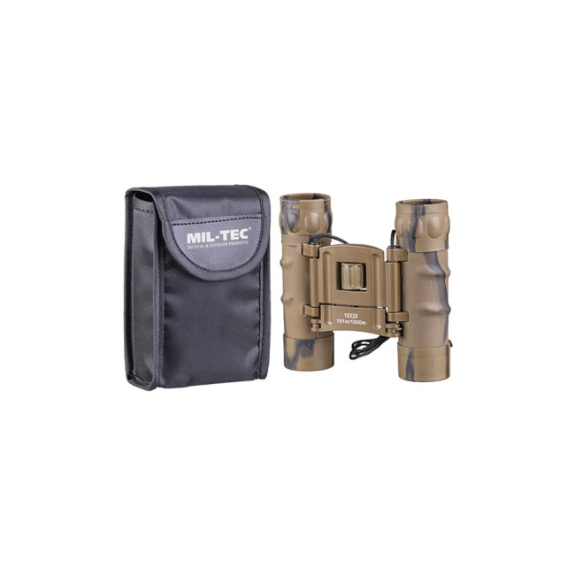 Verrekijker 10x25 opvouwbaar Gen.II Woestijn - Miltec