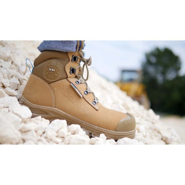 XPER TP Sicherheitsschuhe BTP Beige S3 - Gr.24
