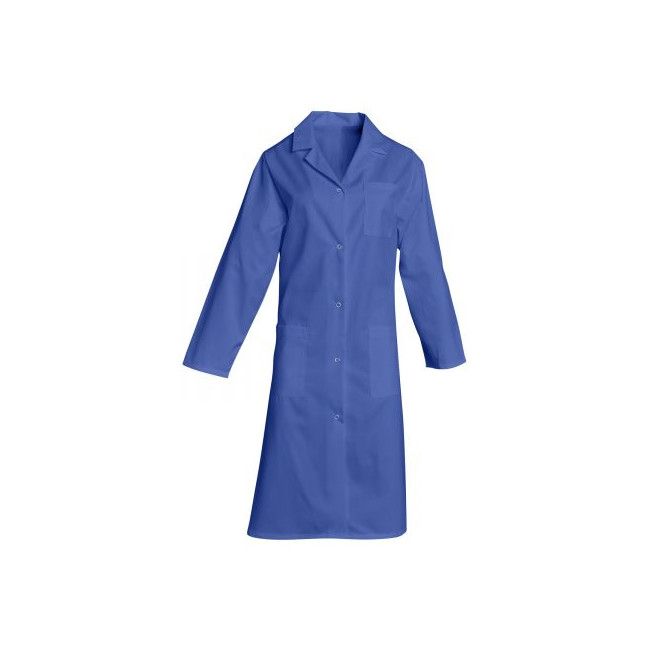 Blouse Bleue Roi pressions manches longues - SNV