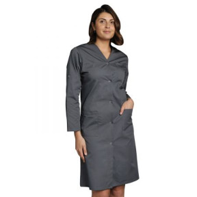 Blouse de travail Grise manches longues LISA - SNV