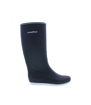 Bottes Bleu Marine PVC nautique sport 100% recyclable - Made in France - GoodYear
