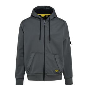 VESTE A FERMETURE MEMBRANE FZ HOODIE ISO 13688:2013 GRIS - Diadora