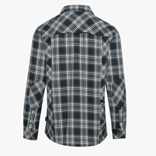 FLANELLHEMD KARIERT SHIRT CHECK SCHWARZ/OFF-WEISS - Diadora