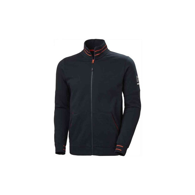 SWEATSHIRT KENSINGTON ZIP MARINE - HELLY HANSEN