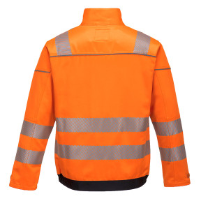 Hoge Zichtbaarheids Werkjas HV PW3 Oranje/Zwart T500 - Portwest