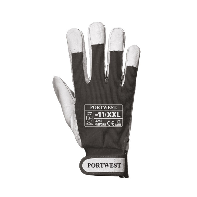 Gant en cuir TERGSUS A250 Noir - Portwest