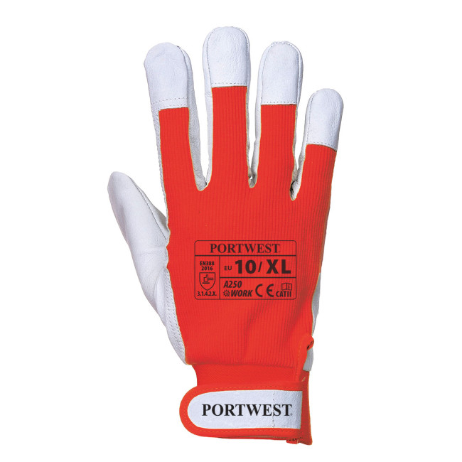 Lederhandschuh TERGSUS A250 Schwarz - Portwest
