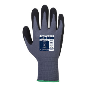 Handschoen DERMIFLEX PLUS A351 Grijs en Zwart - Portwest