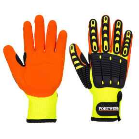 Gant Anti Impact Grip A721 Jaune/Orange - Portwest