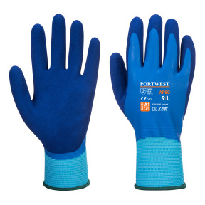 Rękawice LIQUID Pro Niebieskie AP80 - Portwest