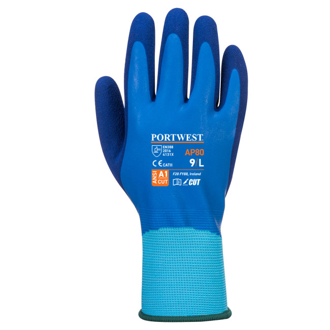 Rękawica LIQUID Pro Niebieska AP80 - Portwest