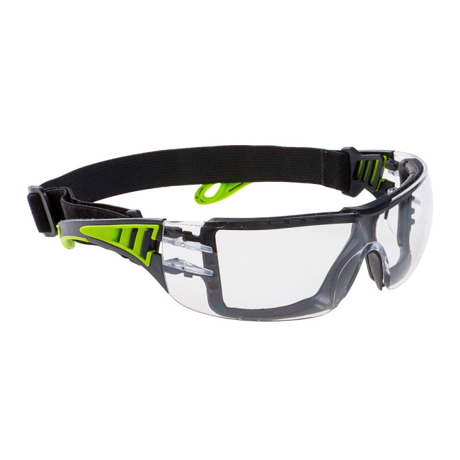 Tech Look Plus PS11 Arbeitsschutzbrille Farblos - Portwest