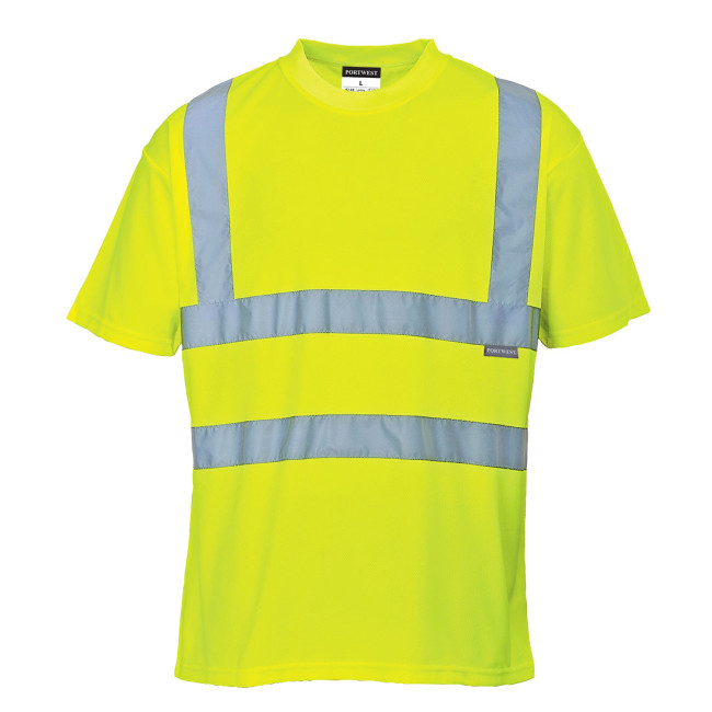 Hoge Zichtbaarheid T-shirt S478 eco-serie Geel - Portwest