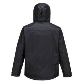 Parka 3 en 1 polaire amovible imperméable et repirant S553 Noir - Portwest