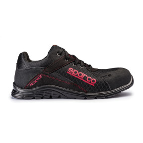 Lekkie buty robocze PRACTICE S1P SRC Czarne - Sparco