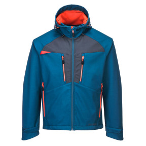 Veste Softshell imperméable et coupe vent DX4 Bleu Métro - Portwest