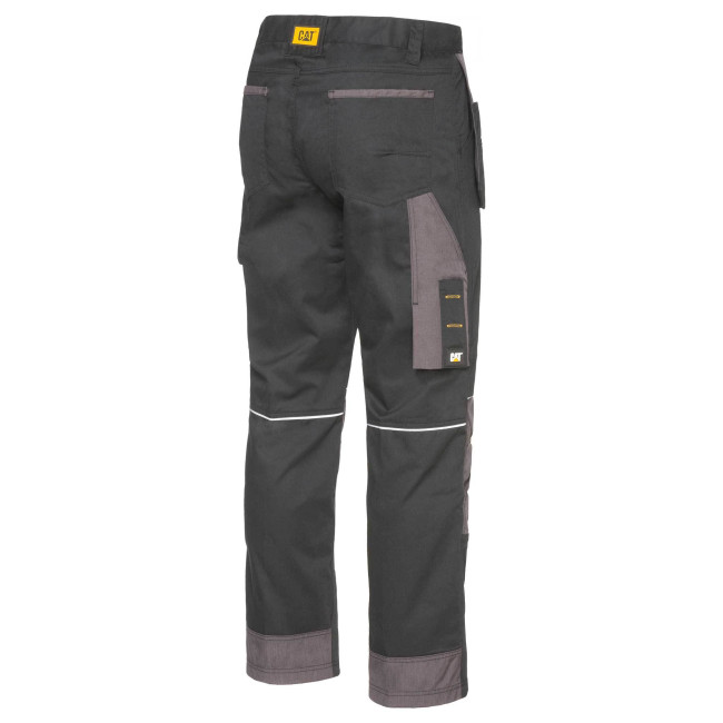 Skilled OPS Arbeitshose mit Cordura-Verstärkung Schwarz/Grau - Caterpillar